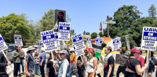 UAW UCSC on strike